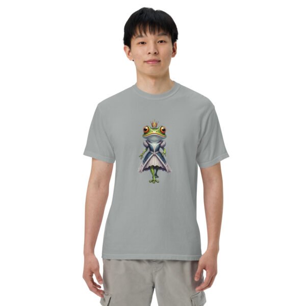 Frog Fashion Model1: Unisex garment-dyed heavyweight t-shirt - Image 26