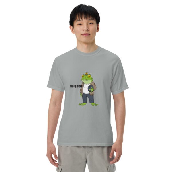 The Frog Abides: Unisex garment-dyed heavyweight t-shirt - Image 27