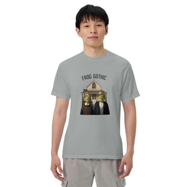 Frog Gothic: Unisex garment-dyed heavyweight t-shirt - Image 29