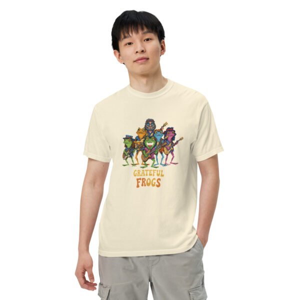 Grateful Frogs2: Unisex garment-dyed heavyweight t-shirt - Image 47