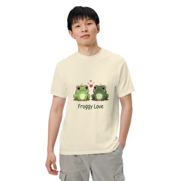 Froggy Love 1: Unisex garment-dyed heavyweight t-shirt - Image 47