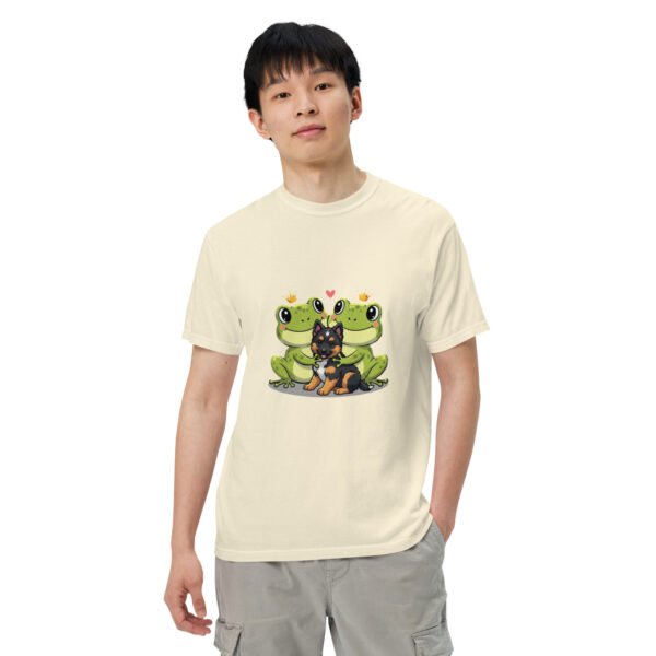 Puppy Love, Shepherd: Unisex garment-dyed heavyweight t-shirt - Image 46