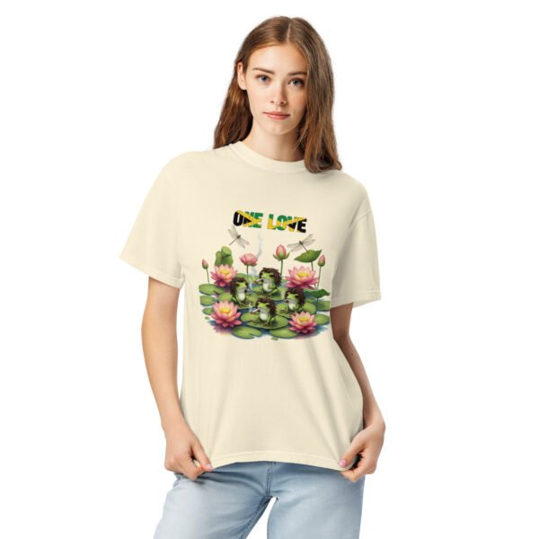 One Love: Unisex garment-dyed heavyweight t-shirt - Image 12