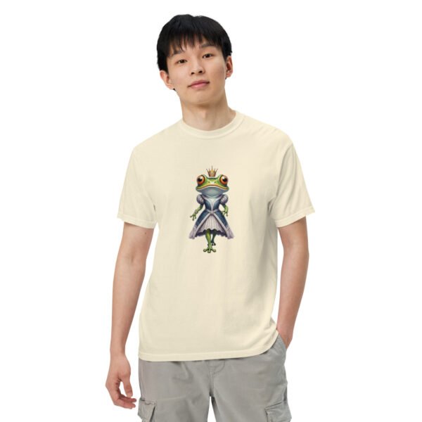 Frog Fashion Model1: Unisex garment-dyed heavyweight t-shirt - Image 48