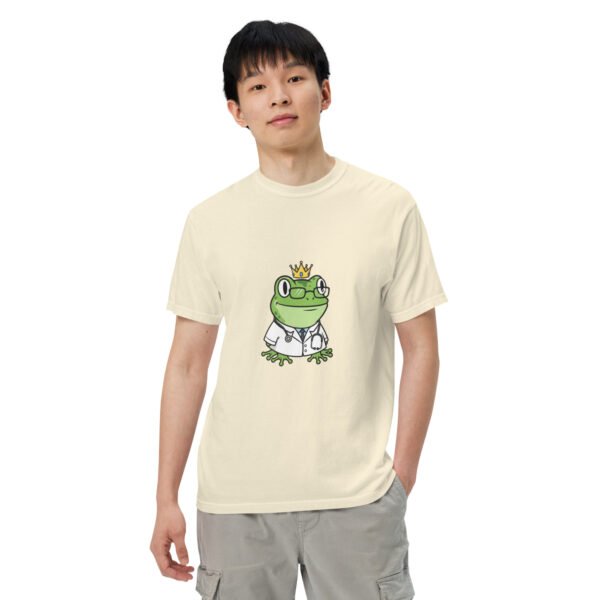 Dr. Frog: Unisex garment-dyed heavyweight t-shirt - Image 54