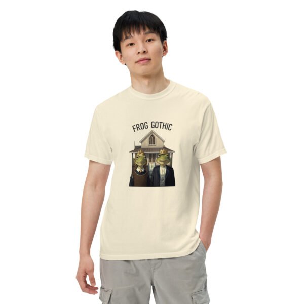 Frog Gothic: Unisex garment-dyed heavyweight t-shirt - Image 58