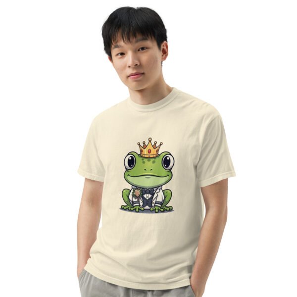 Frog Groom: Unisex garment-dyed heavyweight t-shirt - Image 40