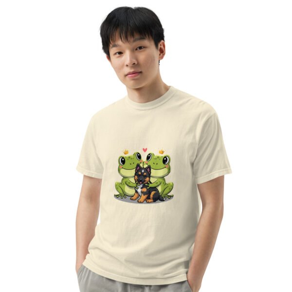 Puppy Love, Shepherd: Unisex garment-dyed heavyweight t-shirt - Image 47