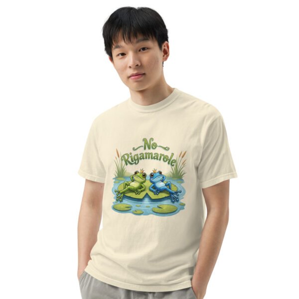 No Rigamarole: Unisex garment-dyed heavyweight t-shirt - Image 48