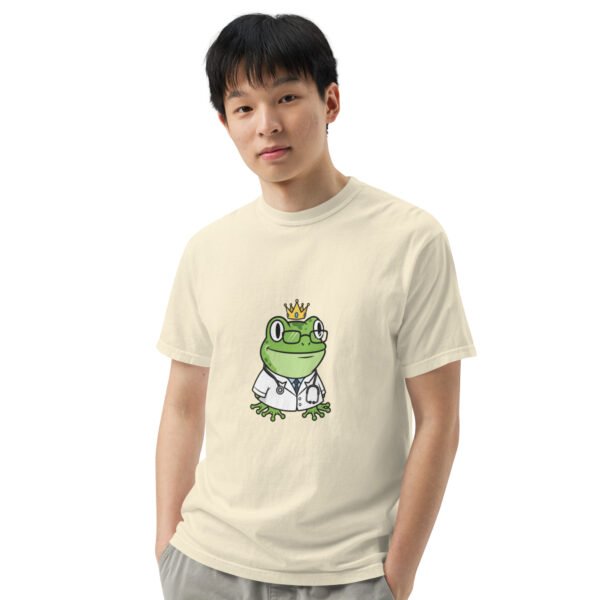 Dr. Frog: Unisex garment-dyed heavyweight t-shirt - Image 55