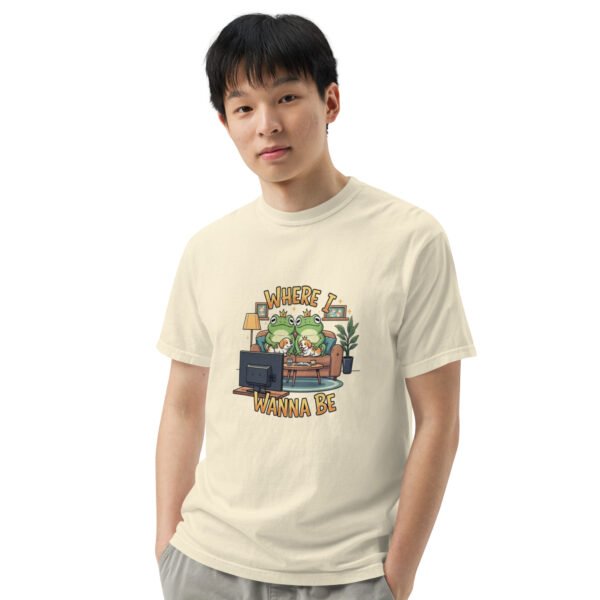 Where I Wanna Be: Unisex garment-dyed heavyweight t-shirt - Image 50