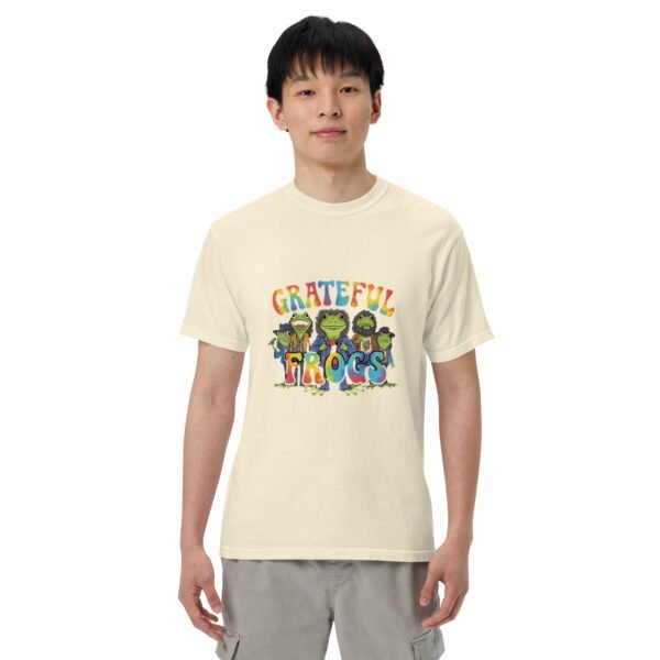 Grateful Frogs: Unisex garment-dyed heavyweight t-shirt - Image 44