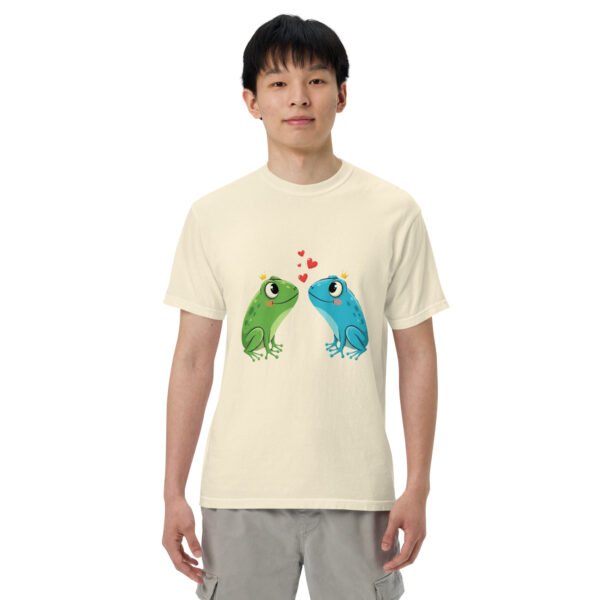 Froggy Love2: Unisex garment-dyed heavyweight t-shirt - Image 47