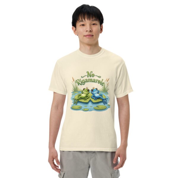 No Rigamarole: Unisex garment-dyed heavyweight t-shirt - Image 46