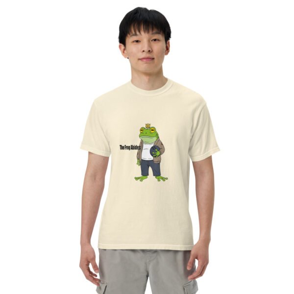 The Frog Abides: Unisex garment-dyed heavyweight t-shirt - Image 50