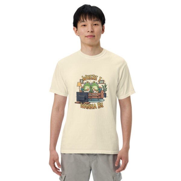 Where I Wanna Be: Unisex garment-dyed heavyweight t-shirt - Image 48