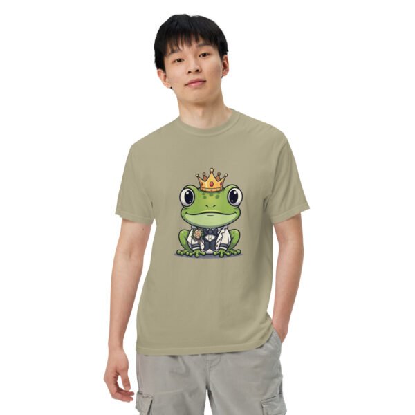 Frog Groom: Unisex garment-dyed heavyweight t-shirt - Image 18