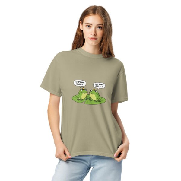 Razzle Dazzle: Unisex garment-dyed heavyweight t-shirt - Image 9