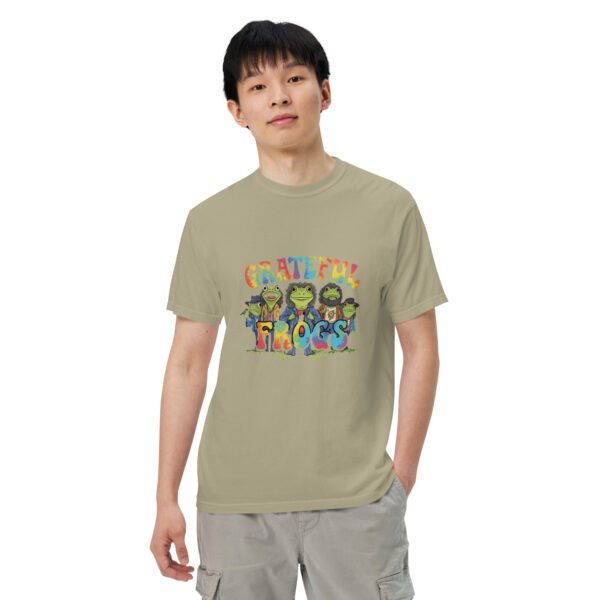 Grateful Frogs: Unisex garment-dyed heavyweight t-shirt - Image 26
