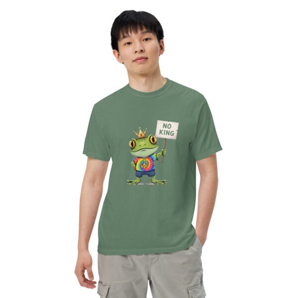 No King: Unisex garment-dyed heavyweight t-shirt - Image 21