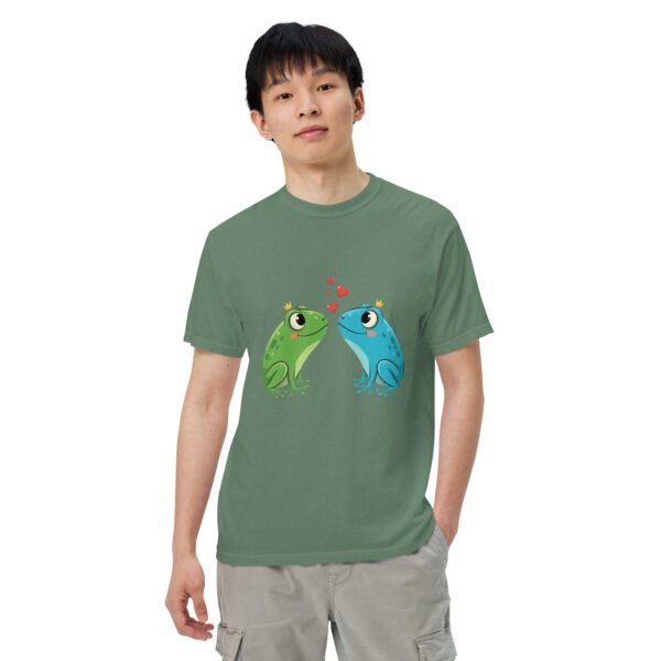Froggy Love2: Unisex garment-dyed heavyweight t-shirt - Image 21