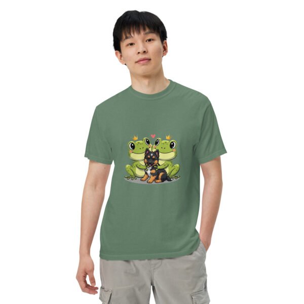 Puppy Love, Shepherd: Unisex garment-dyed heavyweight t-shirt - Image 20
