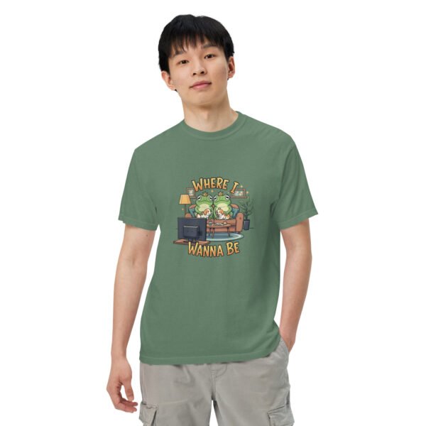 Where I Wanna Be: Unisex garment-dyed heavyweight t-shirt - Image 20