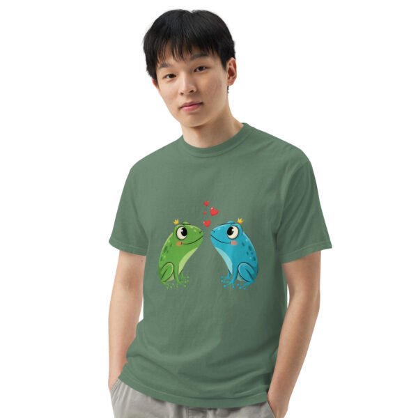 Froggy Love2: Unisex garment-dyed heavyweight t-shirt - Image 22