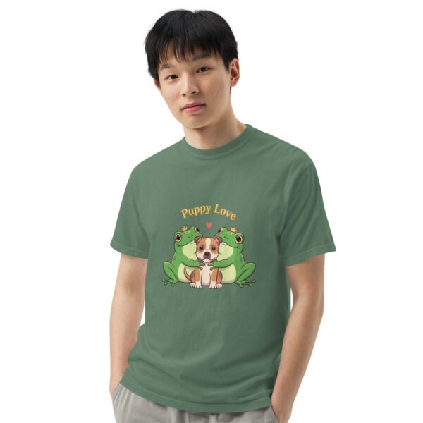 Puppy Love, Pit Bull: Unisex garment-dyed heavyweight t-shirt - Image 22