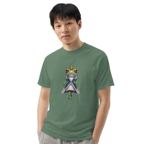 Frog Fashion Model1: Unisex garment-dyed heavyweight t-shirt - Image 22