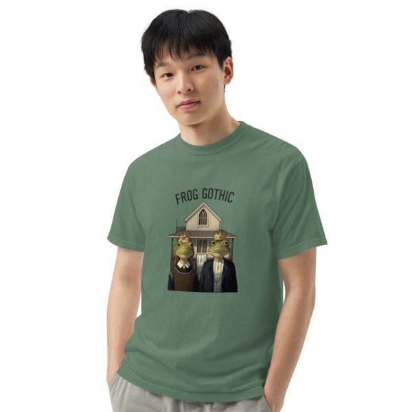 Frog Gothic: Unisex garment-dyed heavyweight t-shirt - Image 23