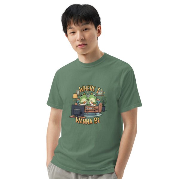 Where I Wanna Be: Unisex garment-dyed heavyweight t-shirt - Image 21