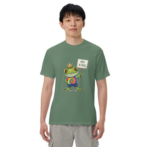 No King: Unisex garment-dyed heavyweight t-shirt - Image 20