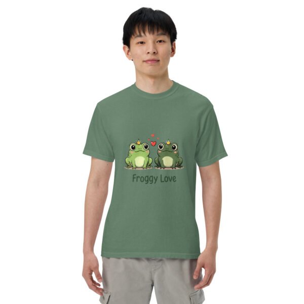 Froggy Love 1: Unisex garment-dyed heavyweight t-shirt - Image 19