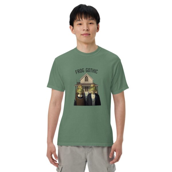 Frog Gothic: Unisex garment-dyed heavyweight t-shirt - Image 21