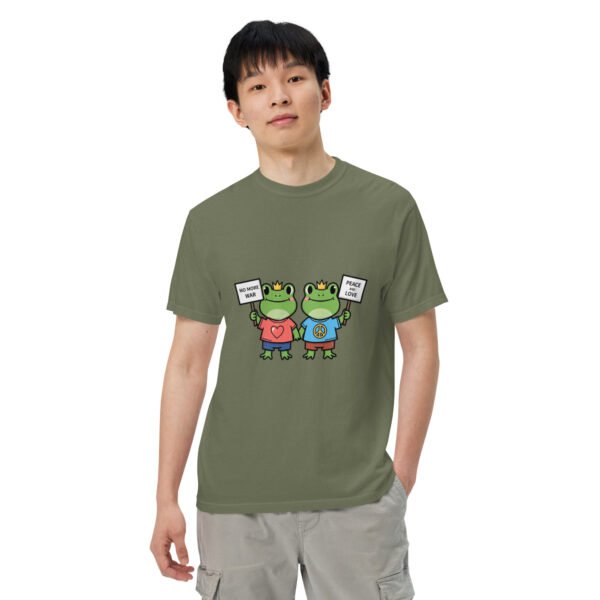 No More War: Unisex garment-dyed heavyweight t-shirt - Image 18