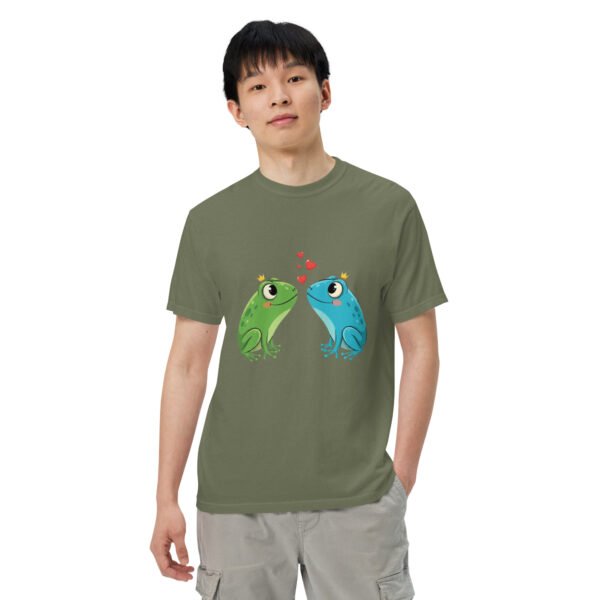 Froggy Love2: Unisex garment-dyed heavyweight t-shirt - Image 18
