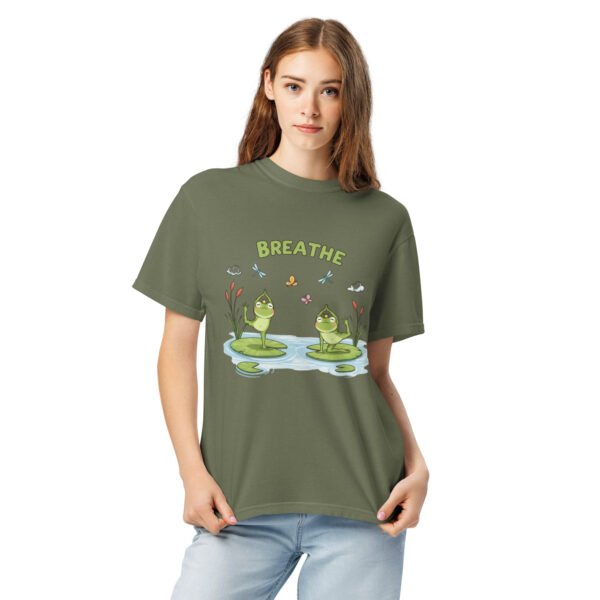 Breathe: Unisex garment-dyed heavyweight t-shirt - Image 3