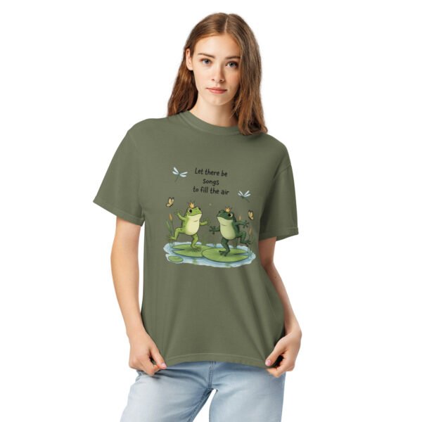 Ripple: Unisex garment-dyed heavyweight t-shirt - Image 3