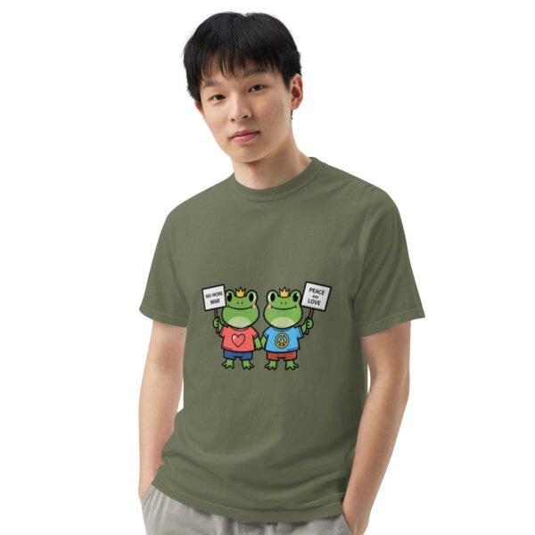 No More War: Unisex garment-dyed heavyweight t-shirt - Image 19