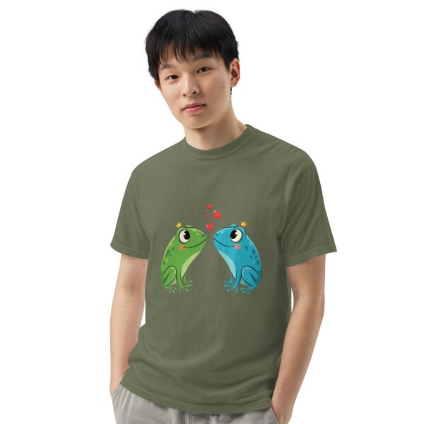 Froggy Love2: Unisex garment-dyed heavyweight t-shirt - Image 19