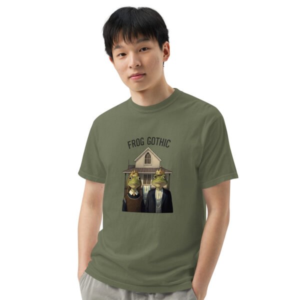 Frog Gothic: Unisex garment-dyed heavyweight t-shirt - Image 19