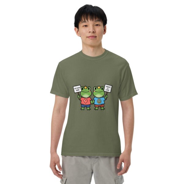 No More War: Unisex garment-dyed heavyweight t-shirt - Image 17
