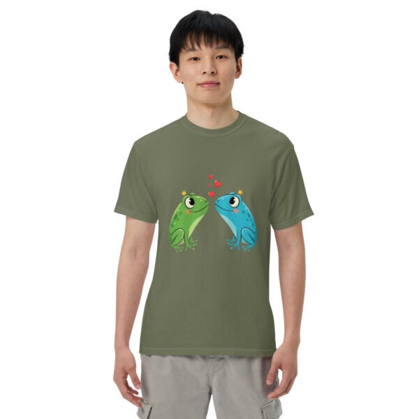 Froggy Love2: Unisex garment-dyed heavyweight t-shirt - Image 17