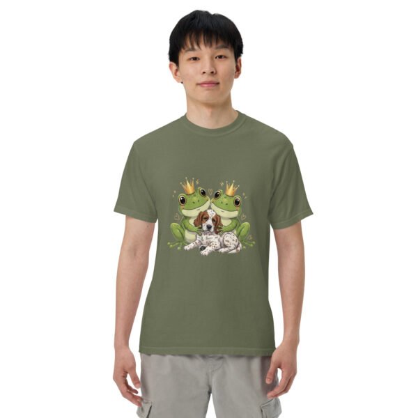 Puppy Love, English Setter: Unisex garment-dyed heavyweight t-shirt - Image 17