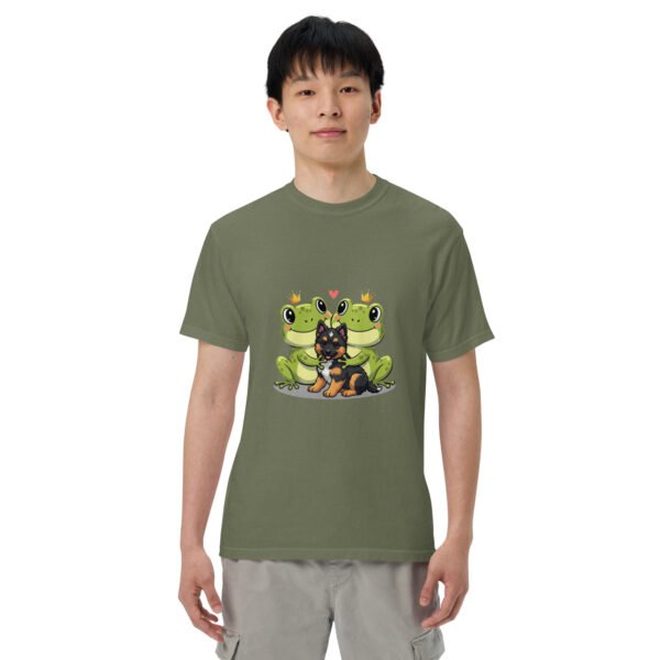 Puppy Love, Shepherd: Unisex garment-dyed heavyweight t-shirt - Image 16