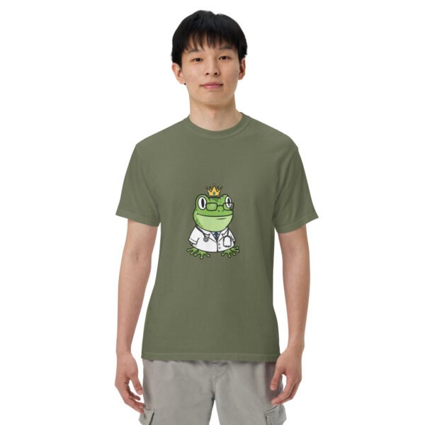 Dr. Frog: Unisex garment-dyed heavyweight t-shirt - Image 17
