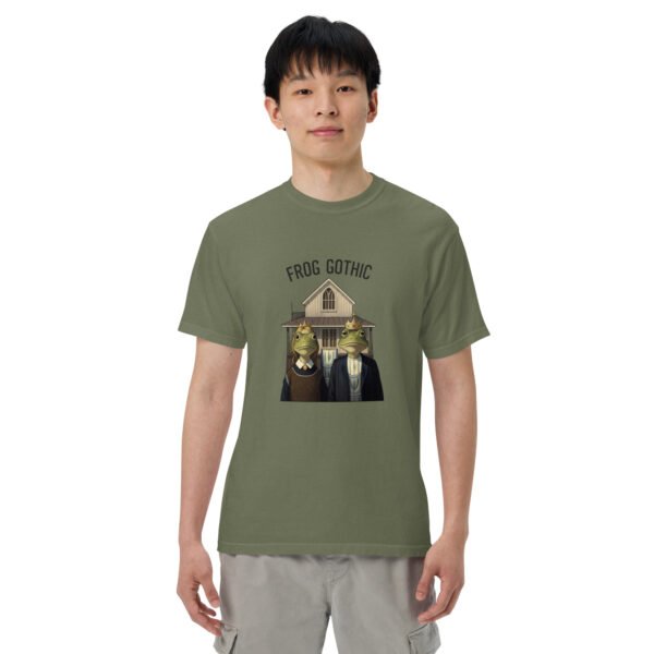 Frog Gothic: Unisex garment-dyed heavyweight t-shirt - Image 17