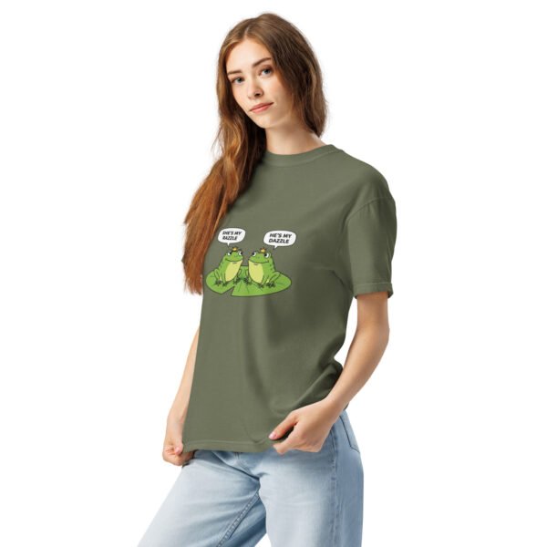 Razzle Dazzle: Unisex garment-dyed heavyweight t-shirt - Image 4