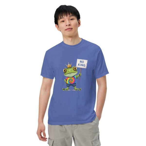 No King: Unisex garment-dyed heavyweight t-shirt - Image 14